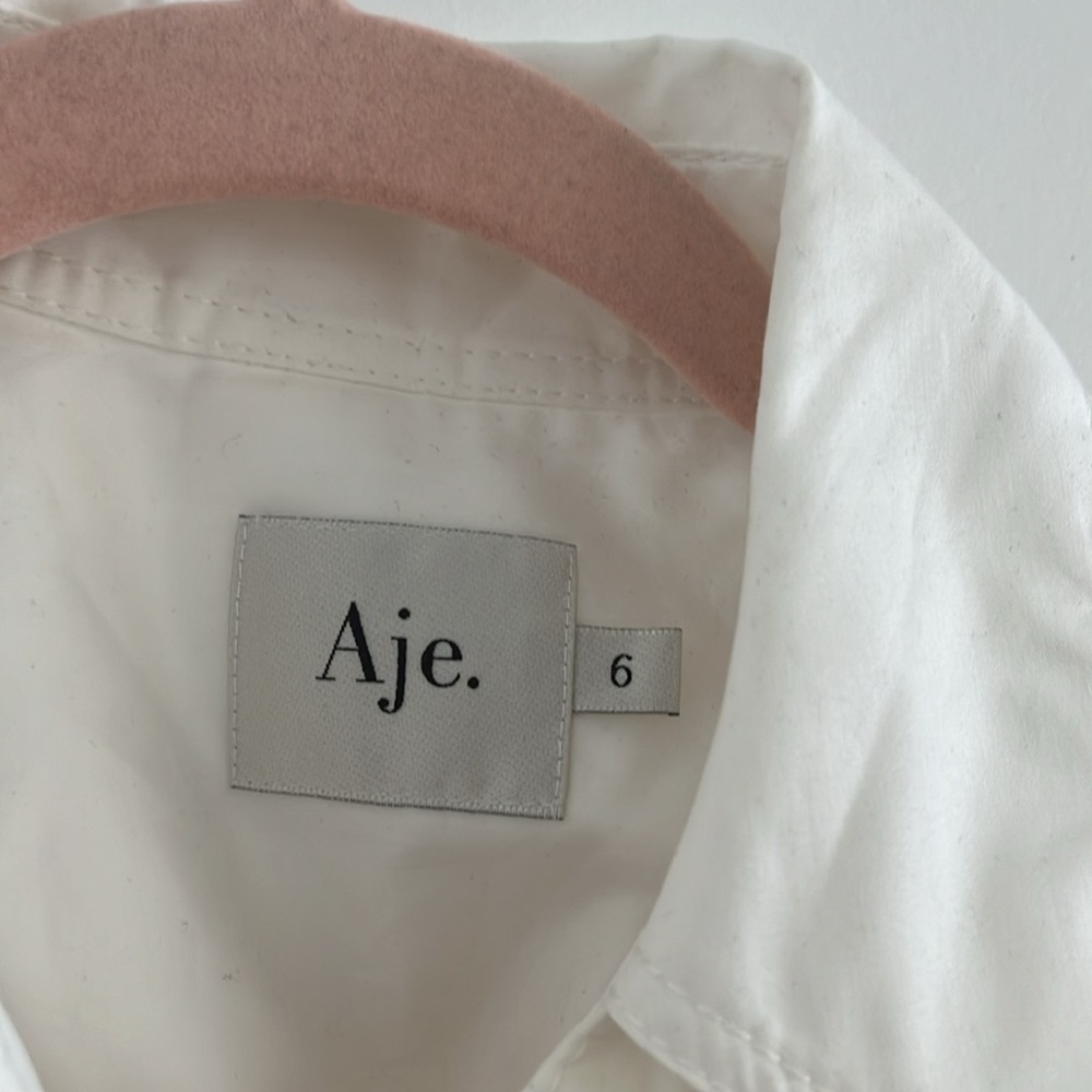 AJE EUCALYPT PUFF SLEEVE SHIRT DRESS - Picture 3 of 5